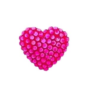 NWOT Beautiful Little Princess Girl’s Heart Shaped Rhinestone Ring Jewelry